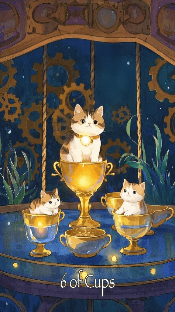 6 of Cups tarot card
