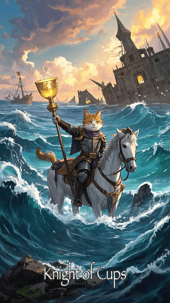 Knight of Cups tarot card